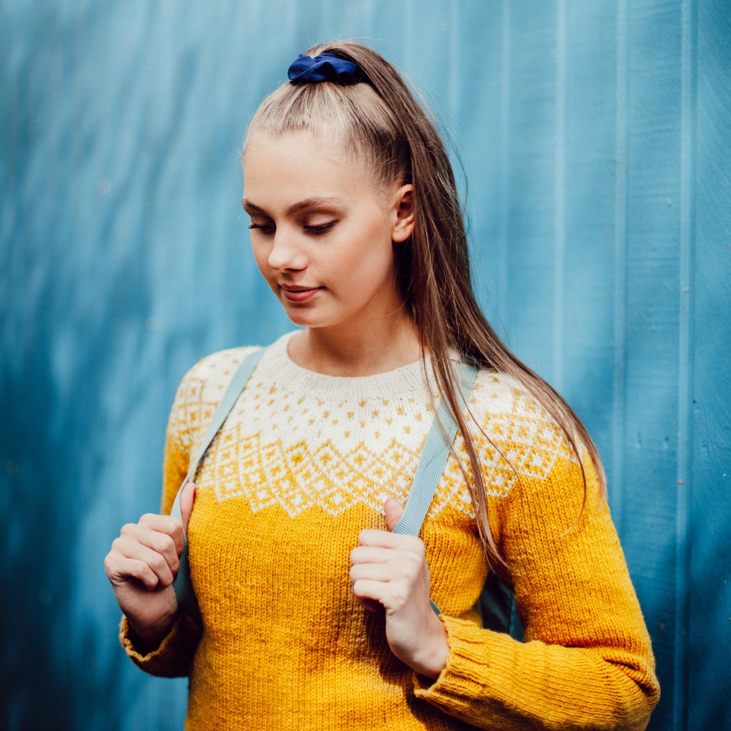 Bohéme sweater PDF knitting pattern for women