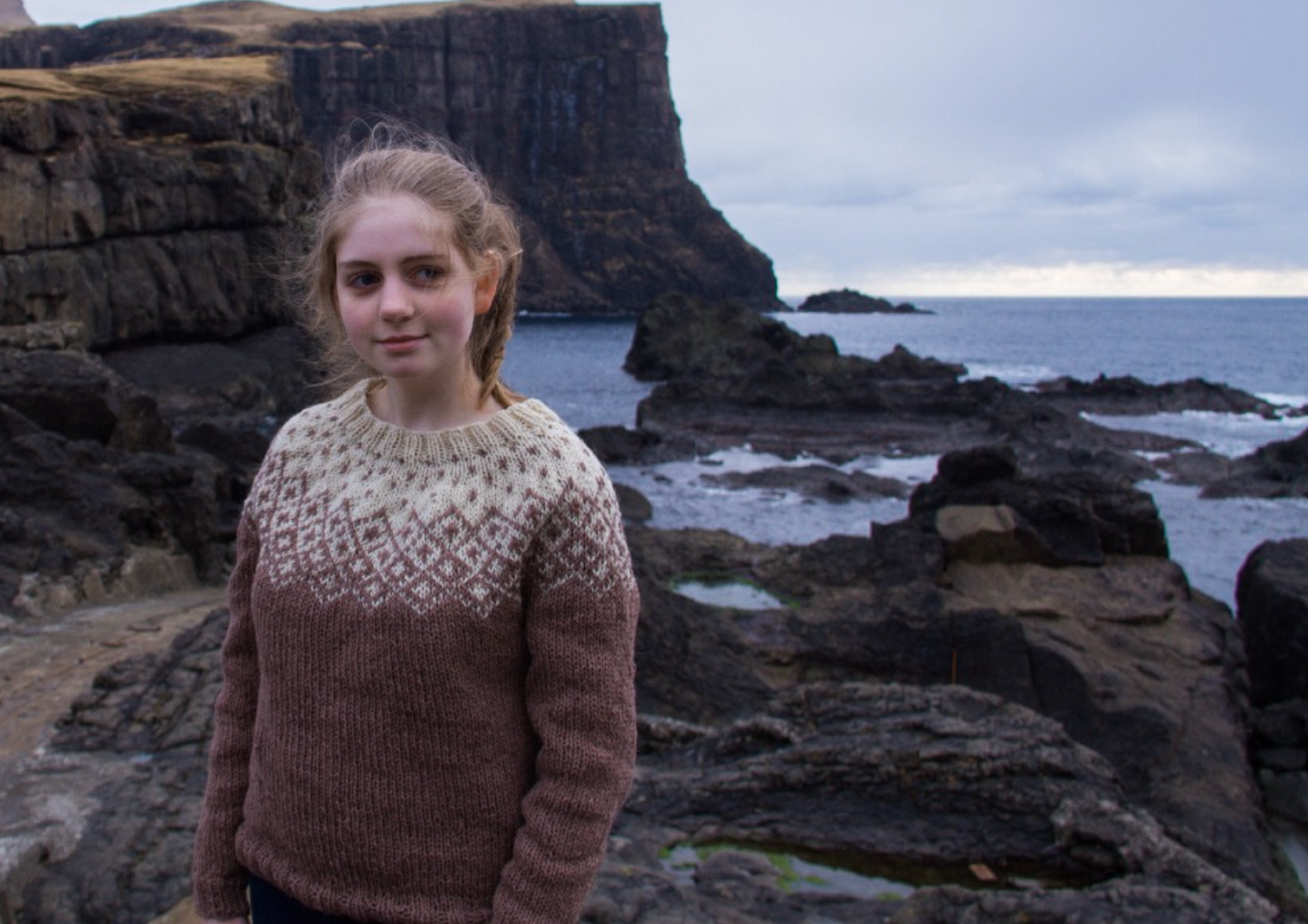 Big Bohéme sweater PDF knitting pattern
