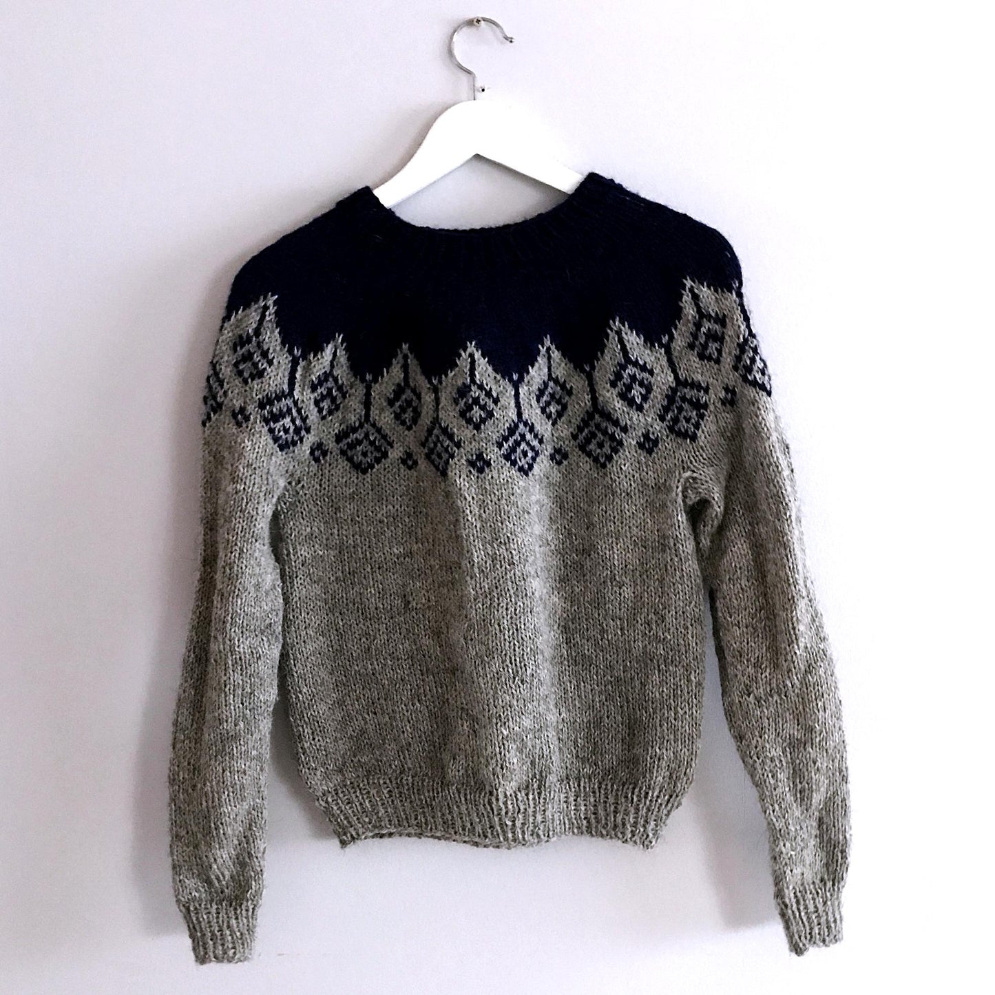 Akraberg sweater PDF knitting pattern