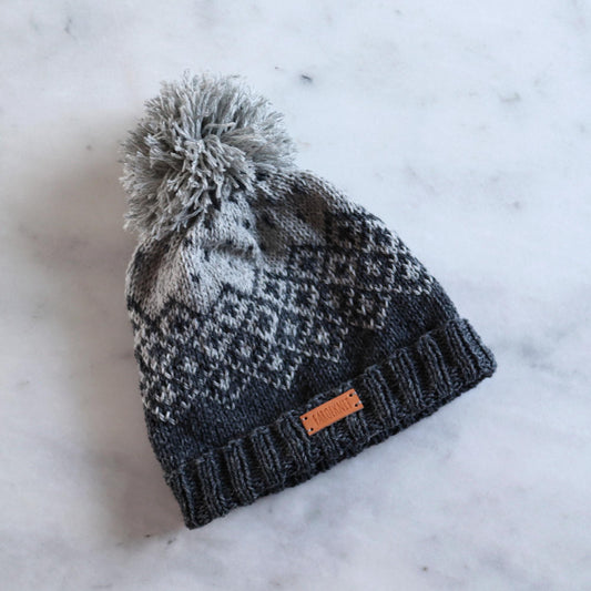 Bohéme beanie knitting pattern