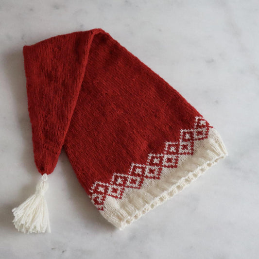 Bohéme Christmas Hat PDF pattern