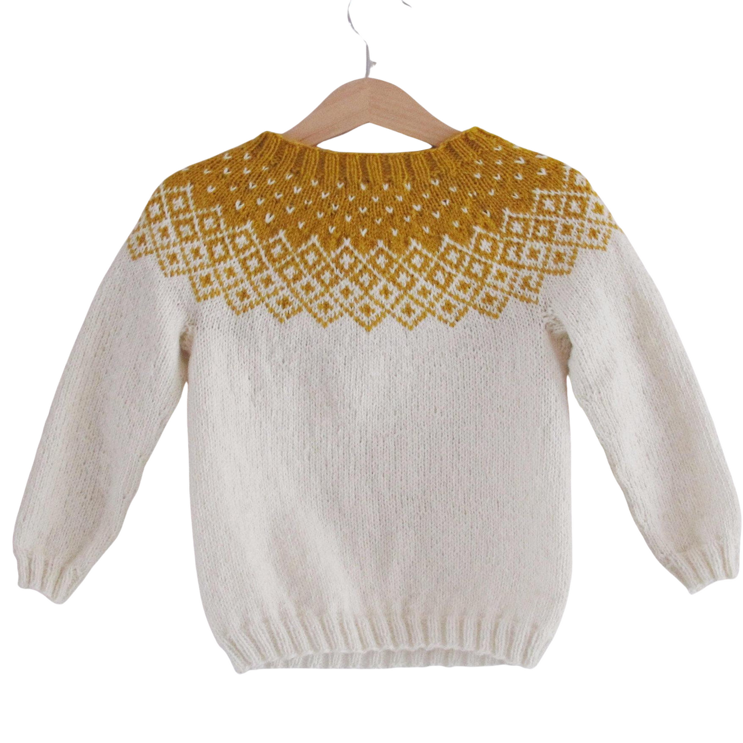 Bohéme wool sweater for babies