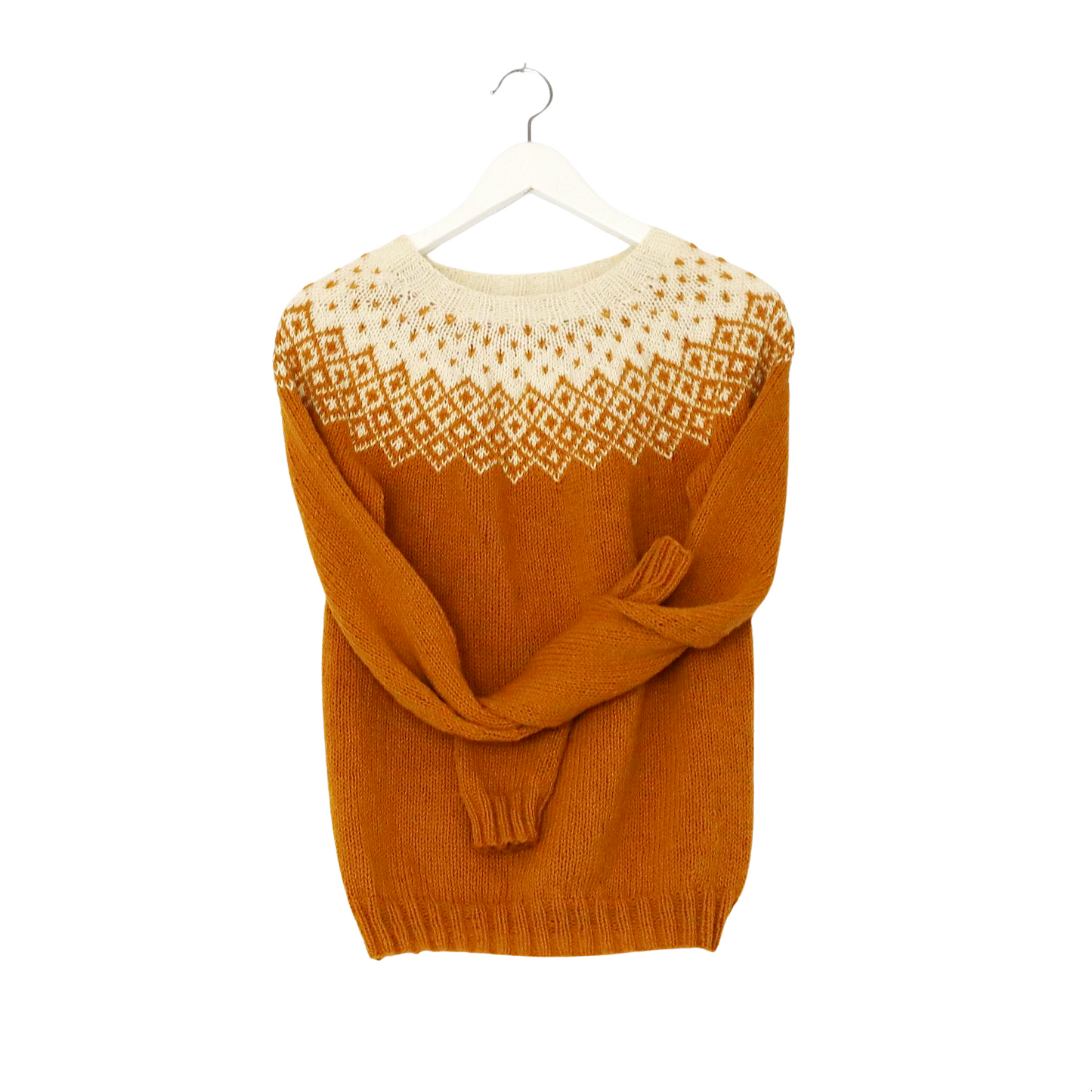Bohéme sweater PDF knitting pattern for women