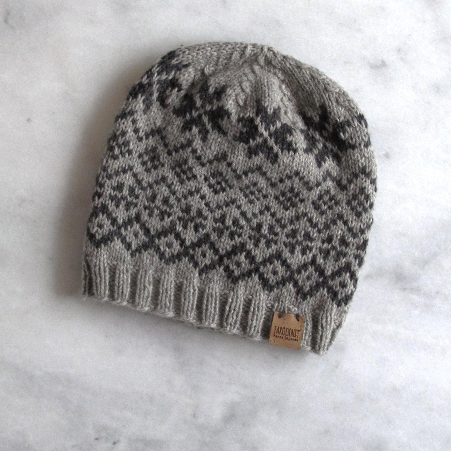 Faroeknit beanie knitting pattern