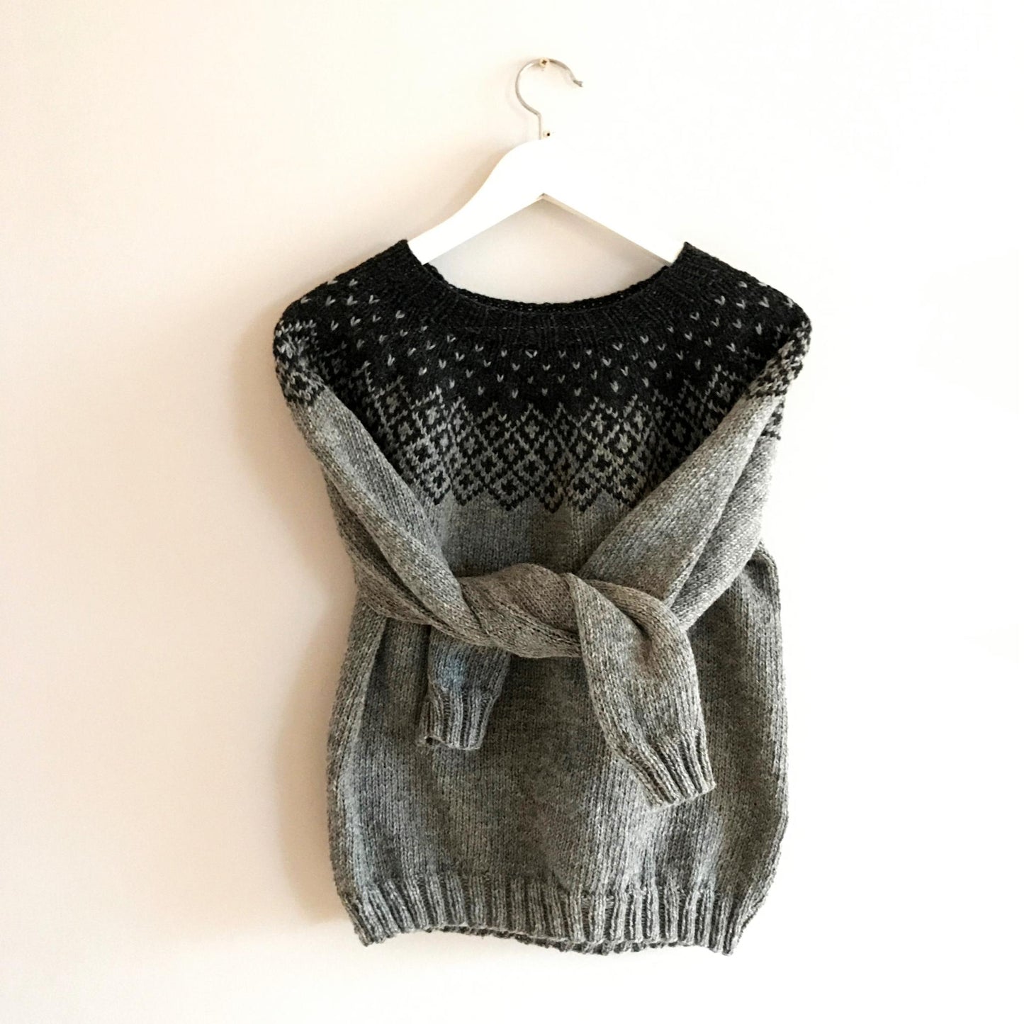 Bohéme sweater knit pattern for men