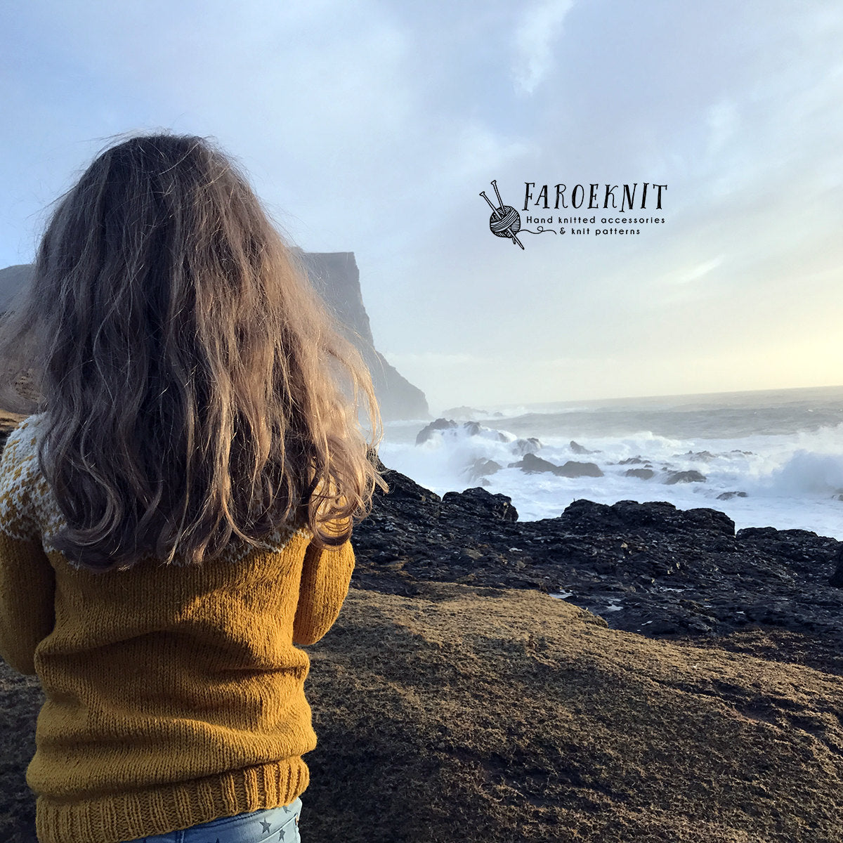 Bohéme wool sweater for kids