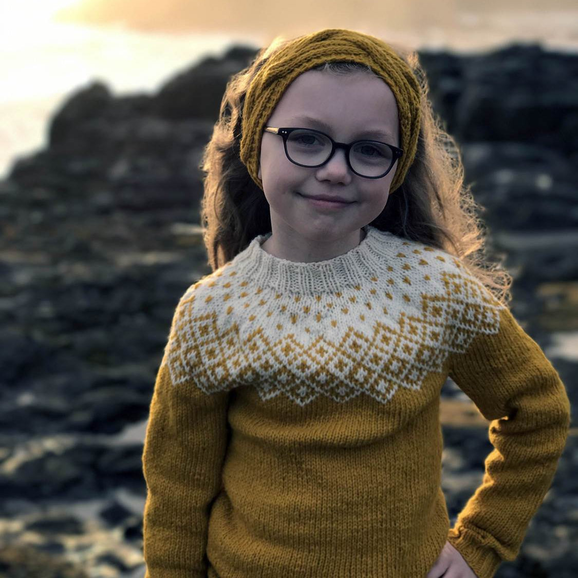 Bohéme knitting pattern for kids