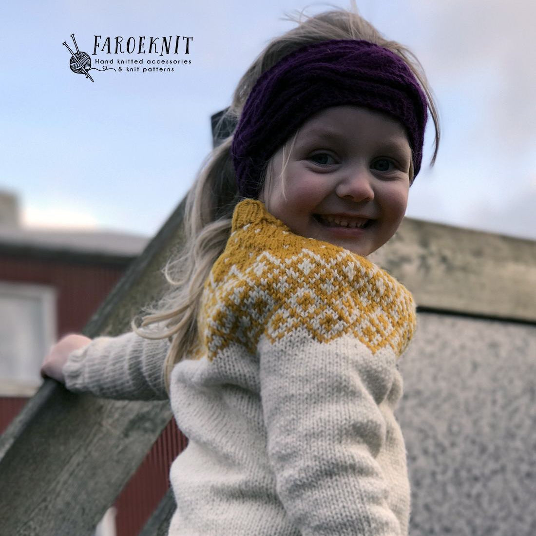 Bohéme knitting pattern for kids