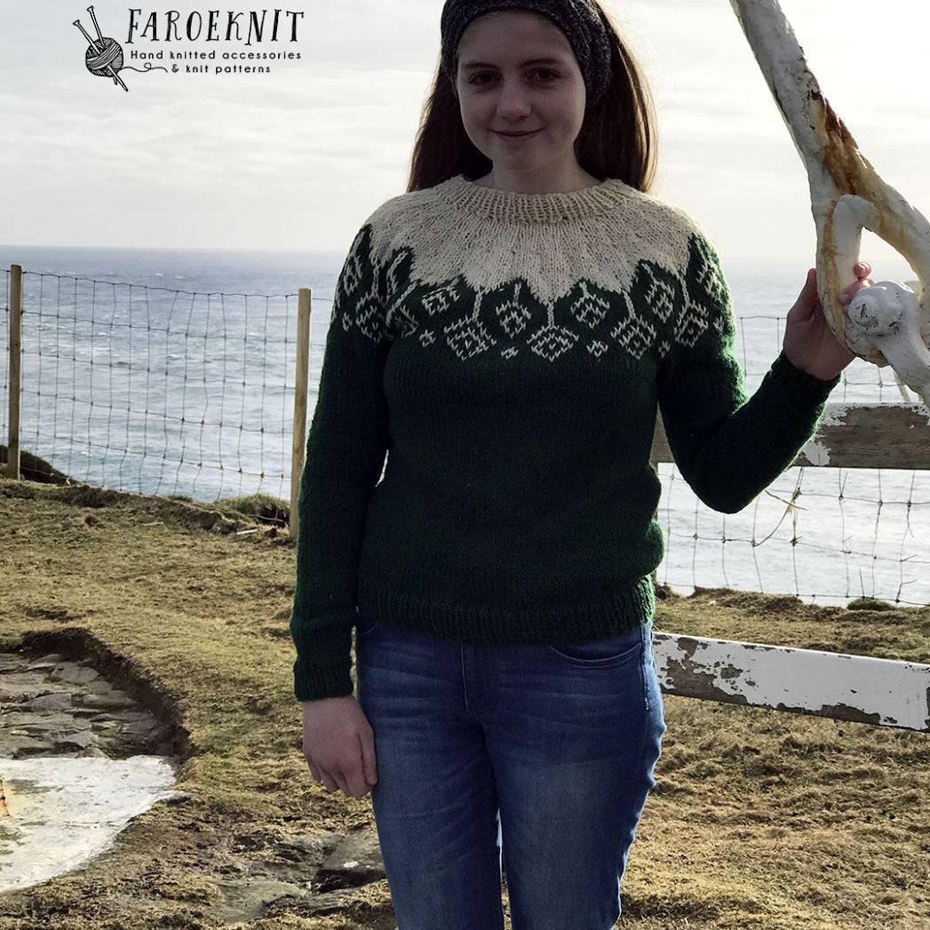 Akraberg Sweater PDF pattern