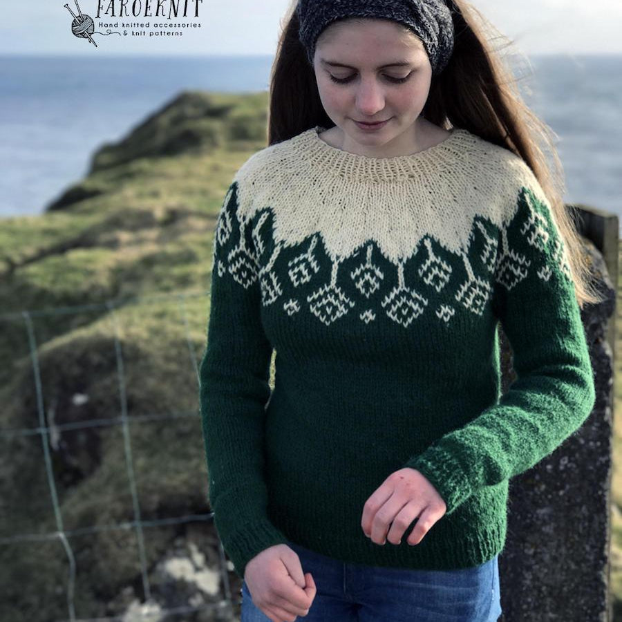 Akraberg Sweater PDF pattern