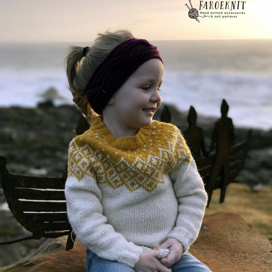 Bohéme knitting pattern for kids