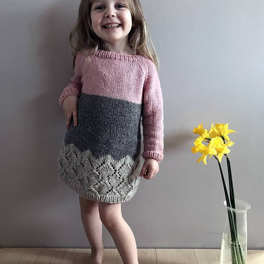 Hipster dress PDF knit pattern