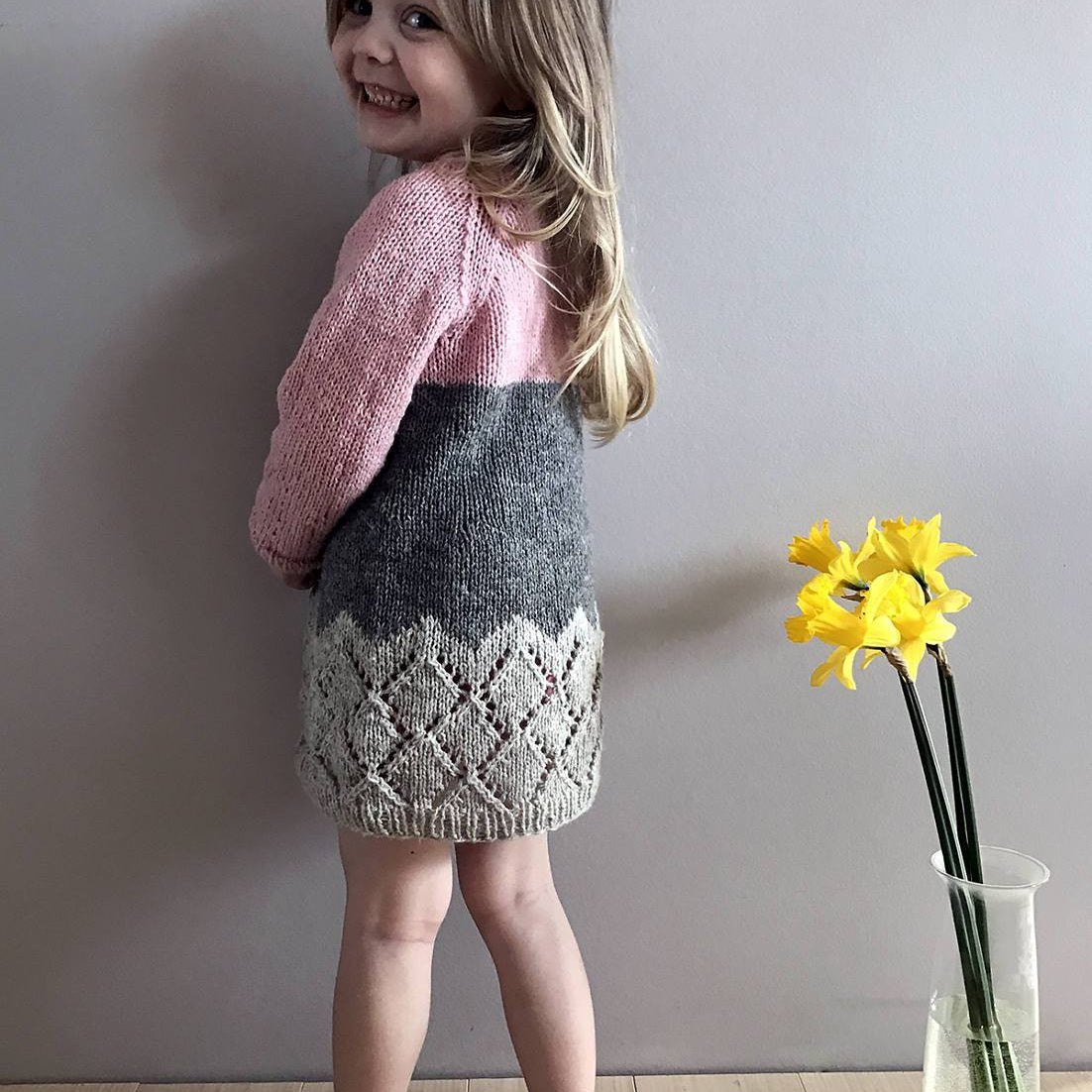 Hipster dress PDF knit pattern