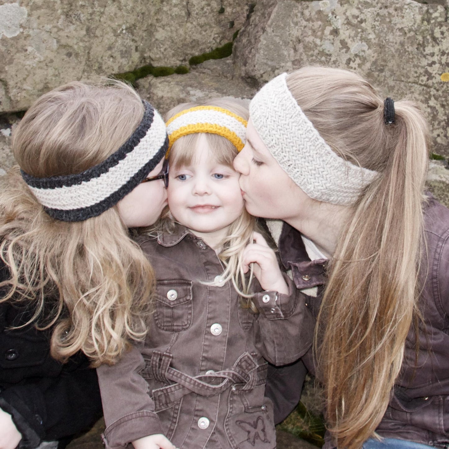 Nordic Viking headband PDF knit pattern