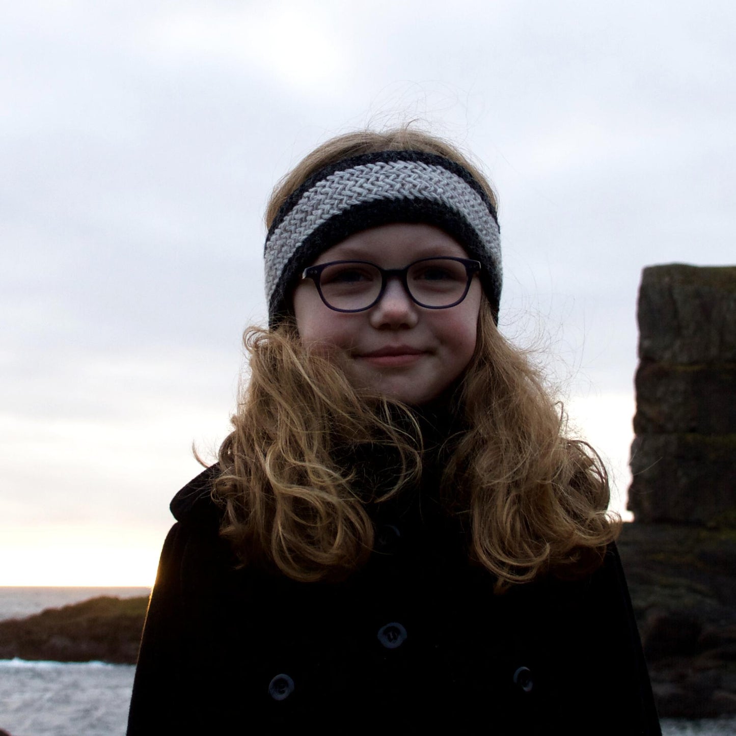 Nordic Viking headband PDF knit pattern