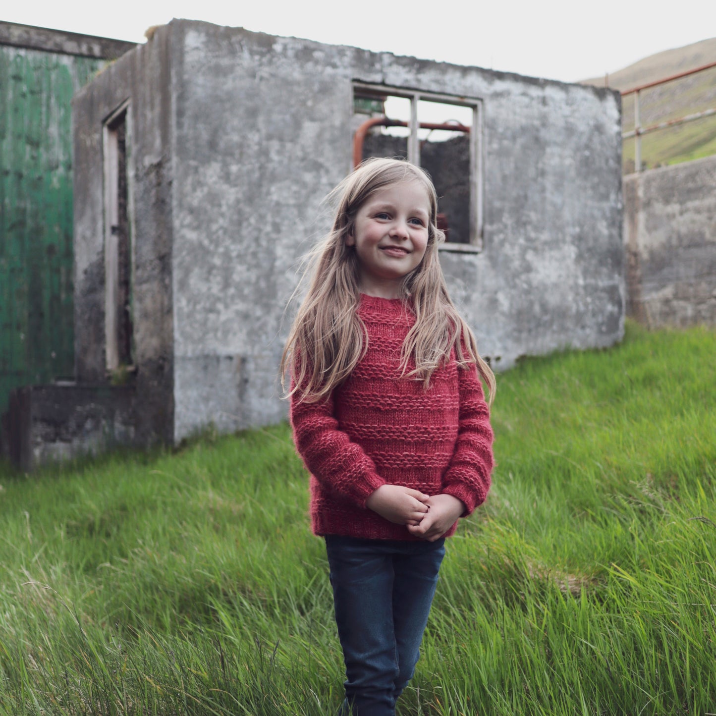 Bjørt sweater for kids PDF pattern