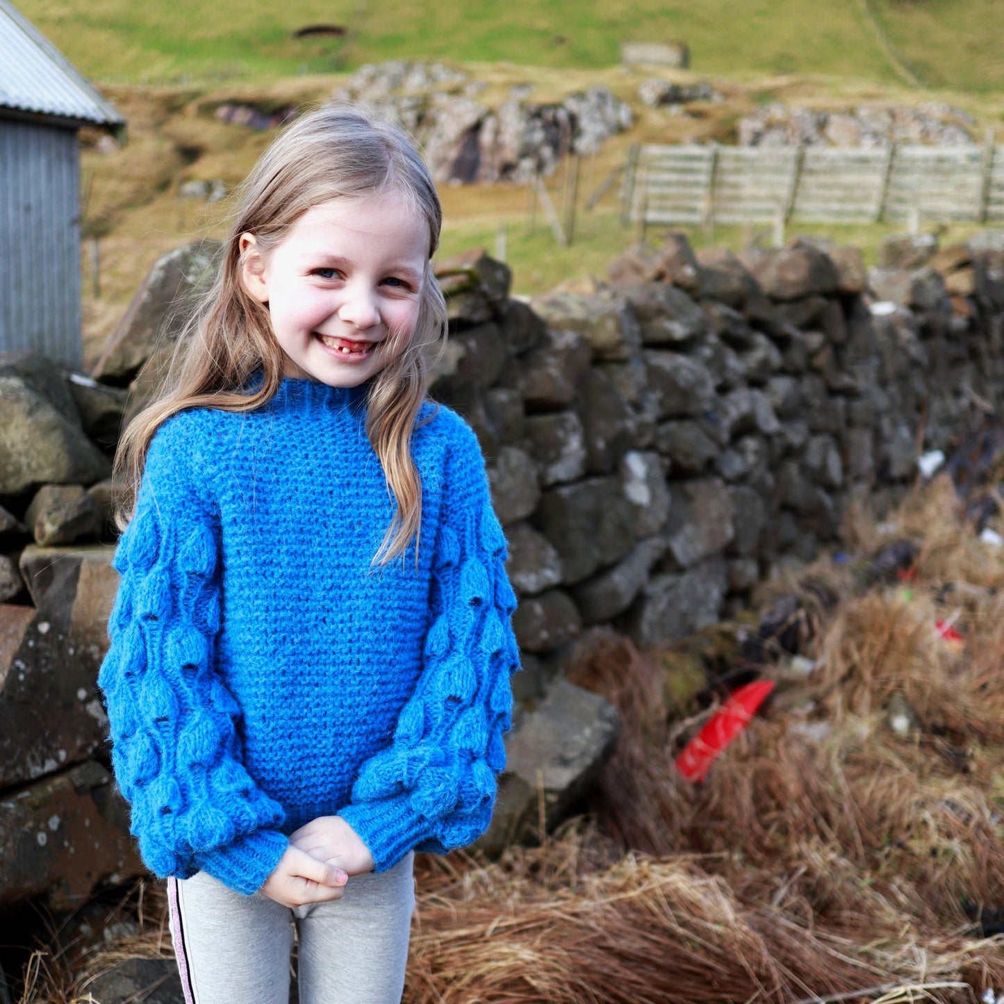 Arktis sweater pattern for Kids