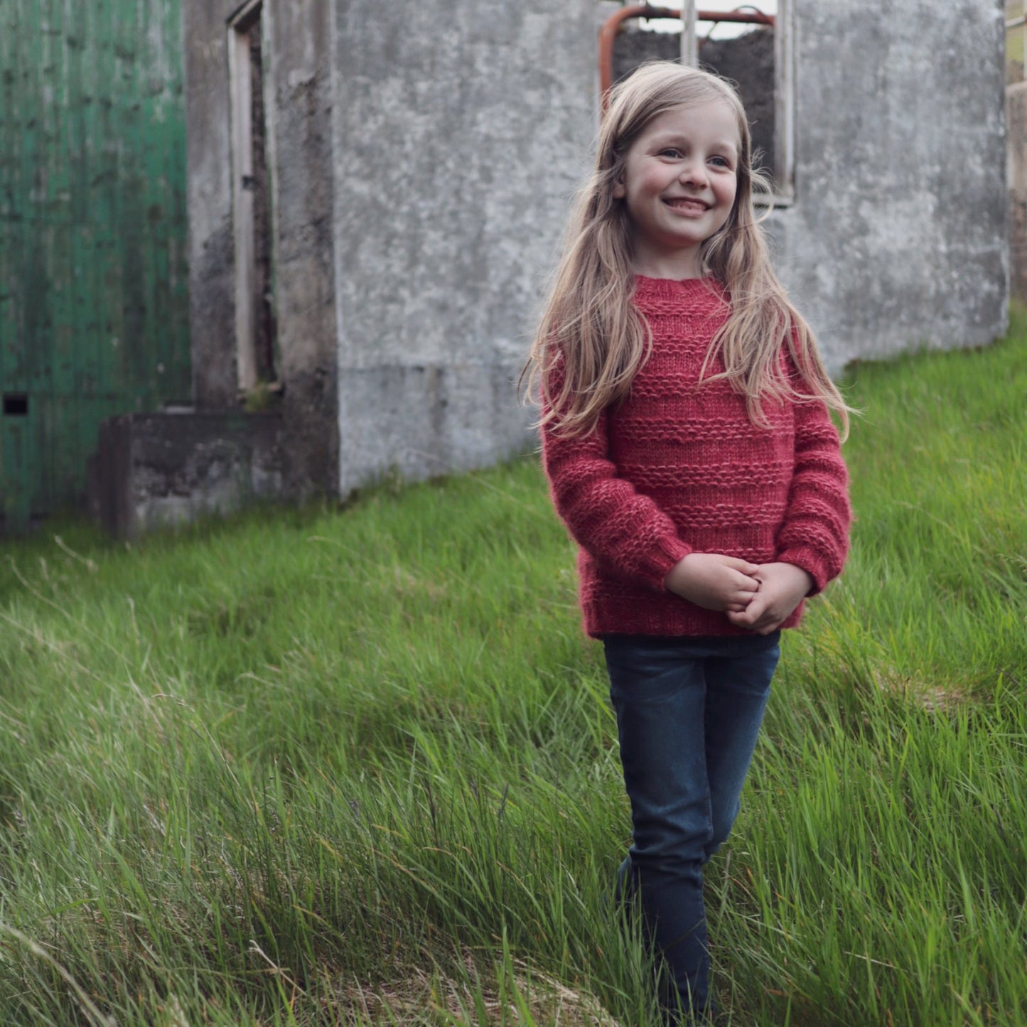 Bjørt sweater for kids PDF pattern