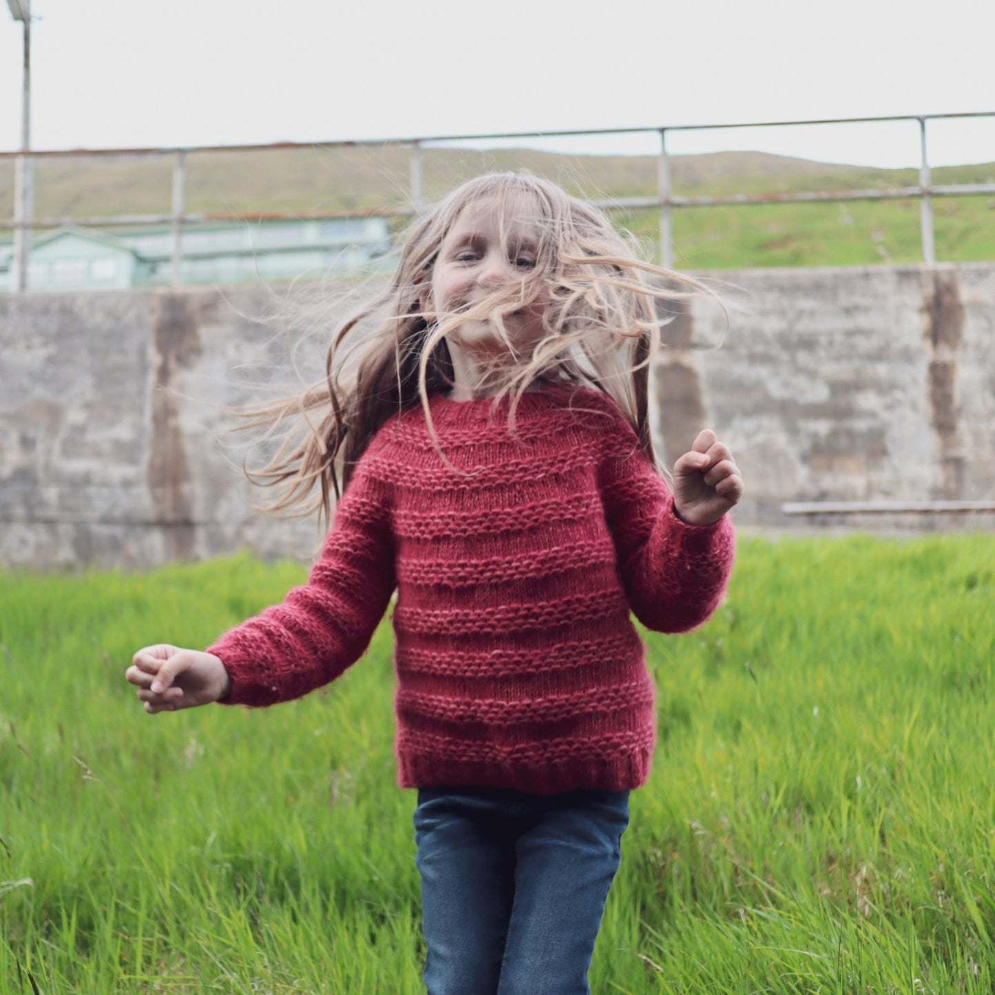 Bjørt sweater for kids PDF pattern