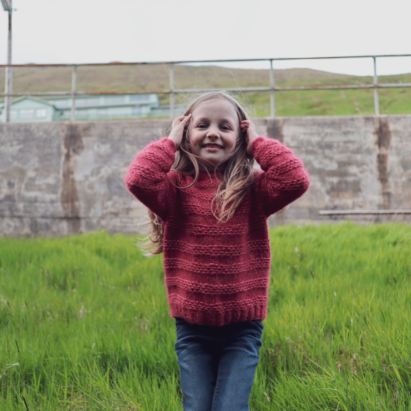 Bjørt sweater for kids PDF pattern