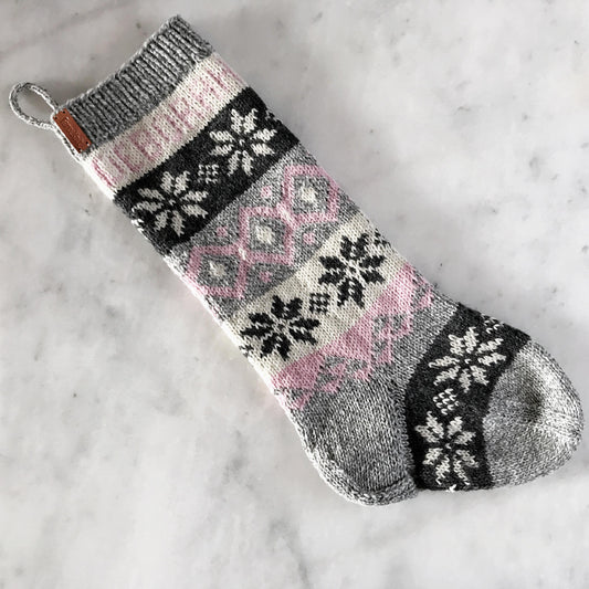 Nordic Night Christmas Stocking