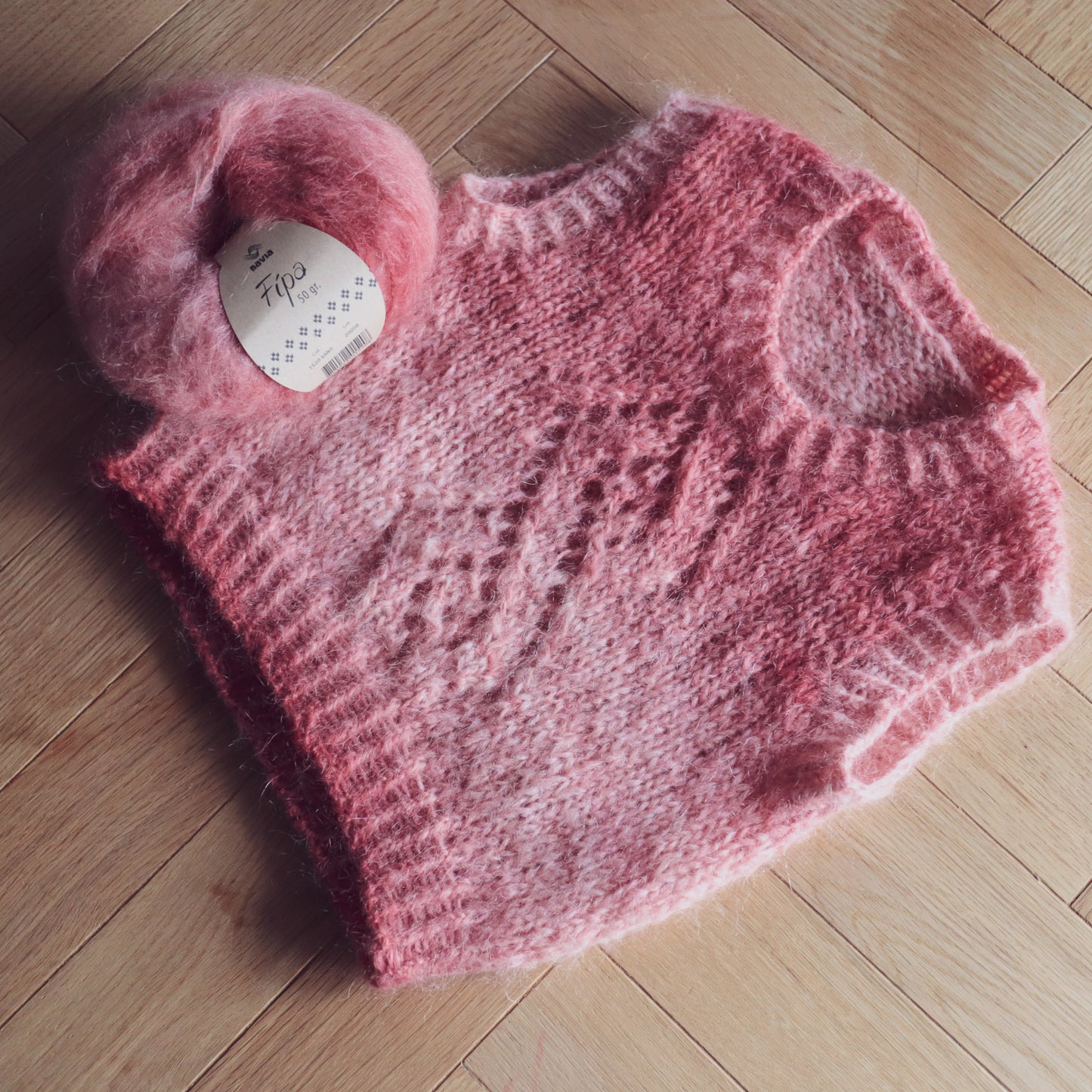 Kirvi vest knitting pattern for kids