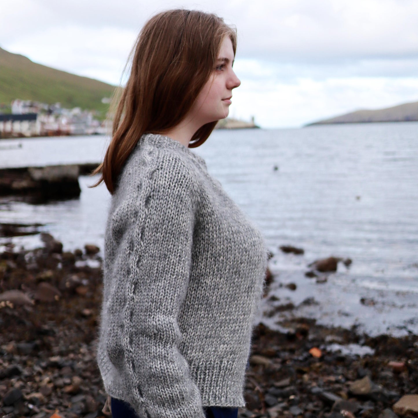 Bylgju Cardigan PDF knit pattern