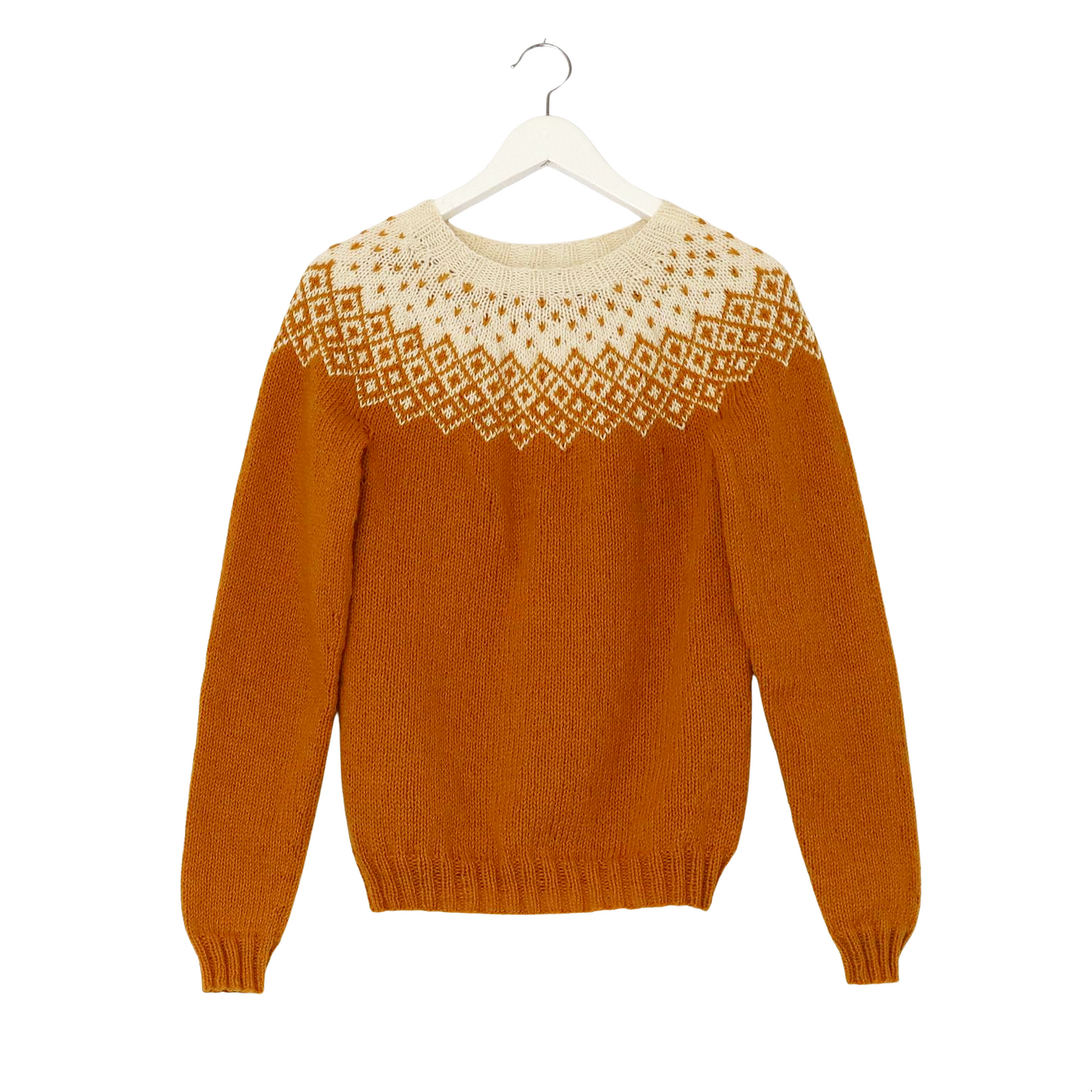 Bohéme sweater PDF knitting pattern for women