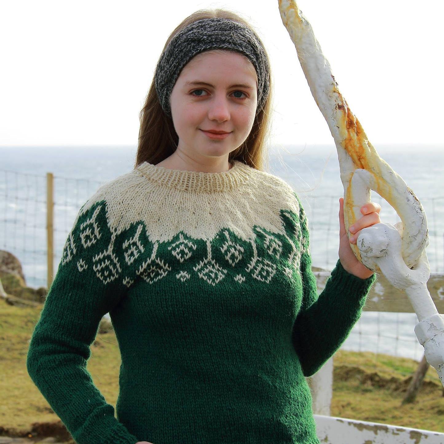 Akraberg sweater PDF knitting pattern