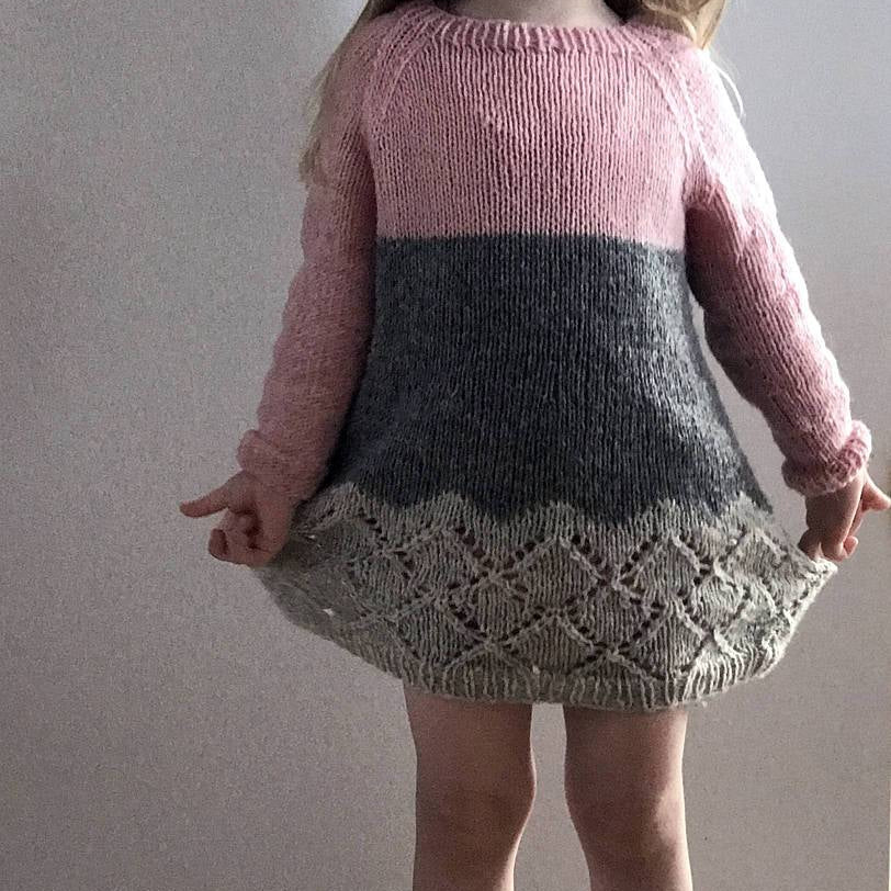 Hipster dress PDF knit pattern